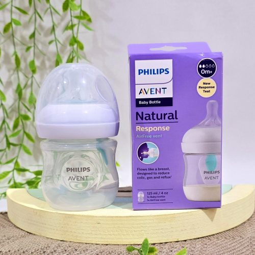 شیشه شیر فیلیپس اونت ریسپانس 125 میل (AirFree Vent)