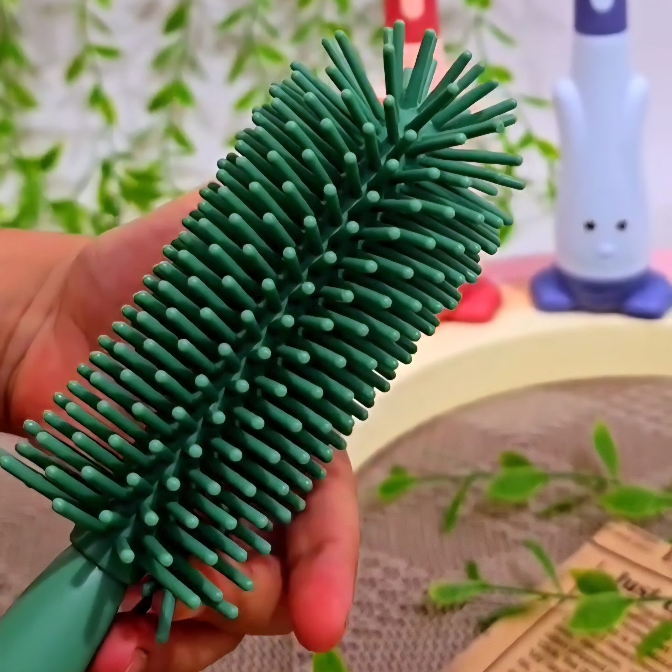 برس شیشه شور سیلیکونی نوزاد آدمک 23-1 - Image 3