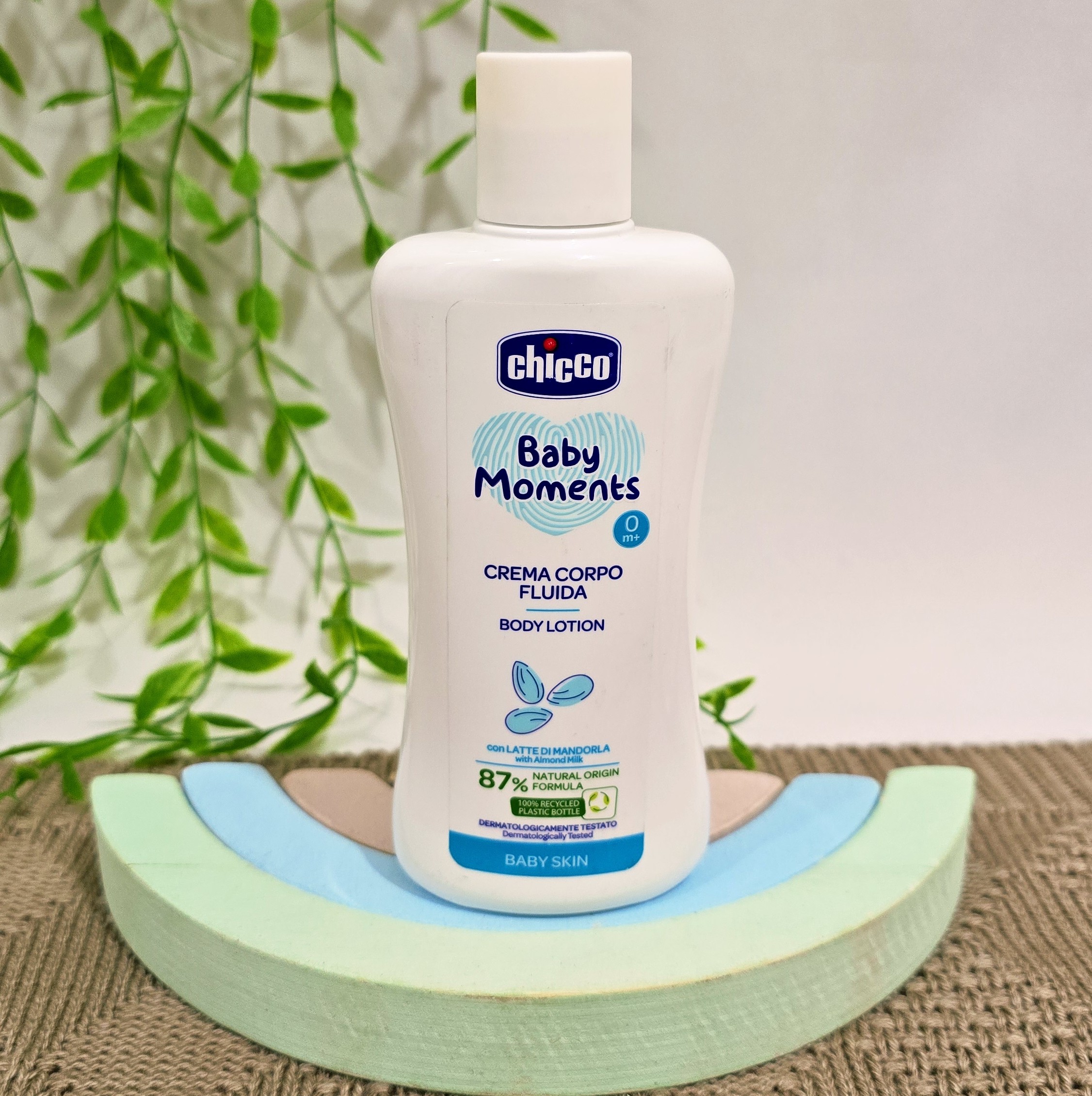 لوسیون بدن چیکو 200 میل مناسب پوست حساس نوزادان