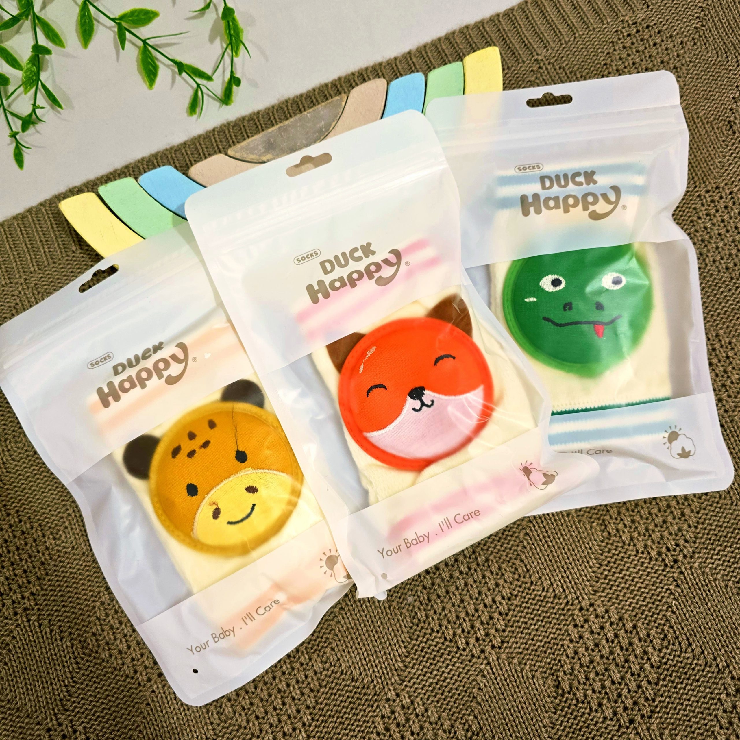 زانوبند نوزاد طرح حیوانات 1عددی - Image 3