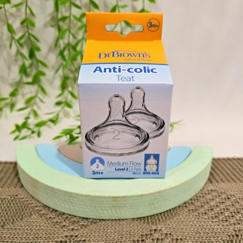 سر شیشه Dr Browns تپل +3 ماه