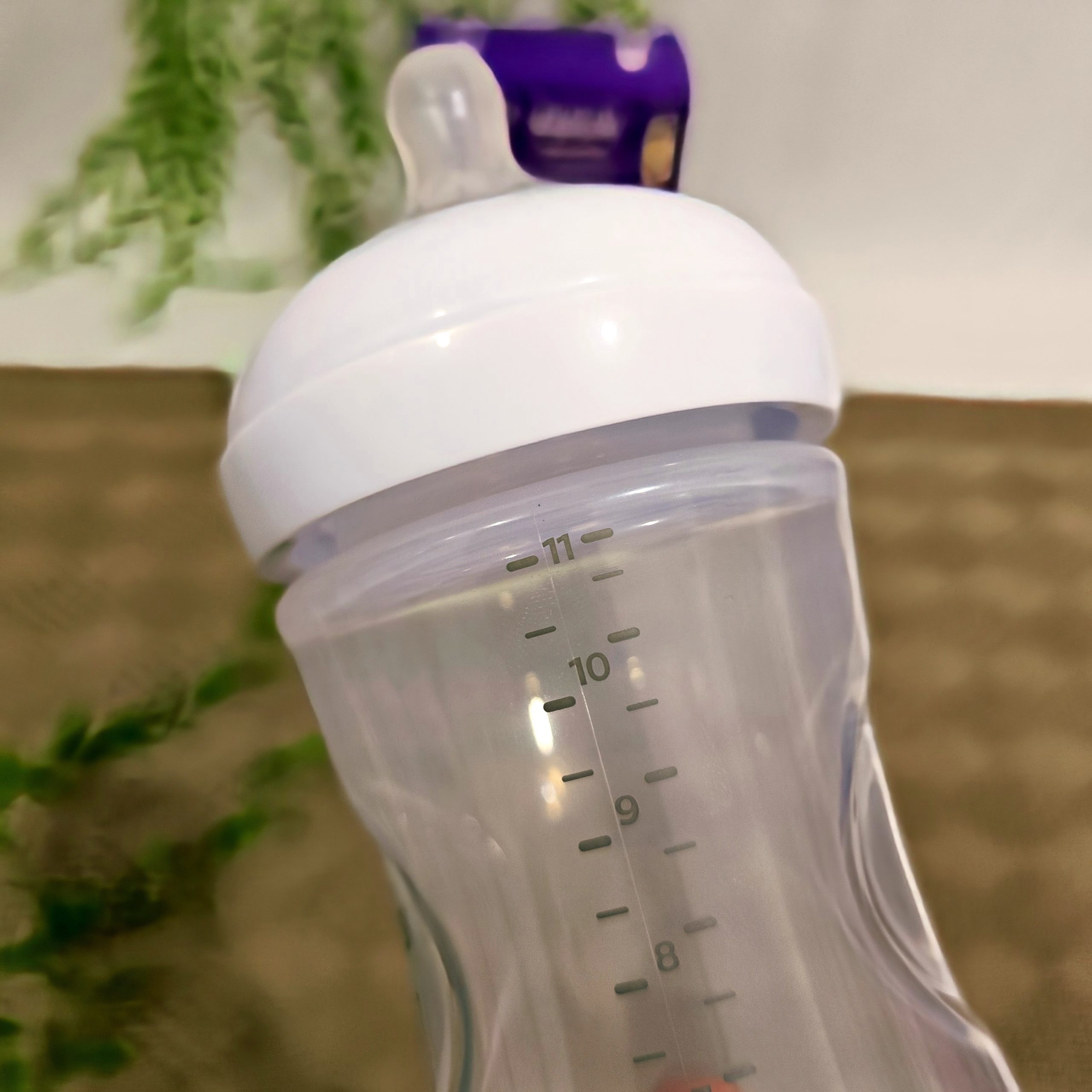 شیشه شیر فیلیپس اونت نچرال ریسپانس ۳۳۰ میل طلقی | سرشیشه واکنش طبیعی | ضد نفخ - Image 5