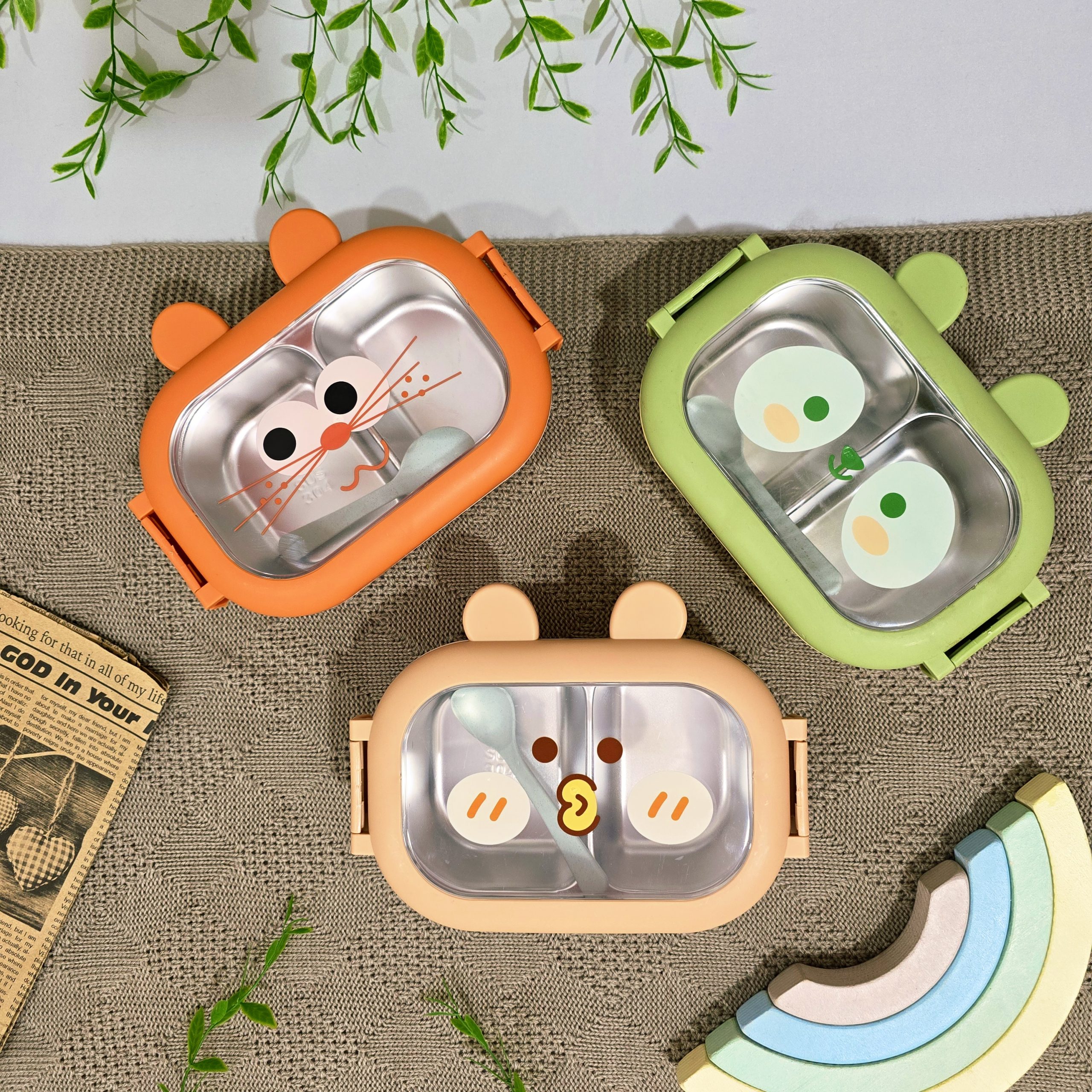 ظرف غذا استیل کودک