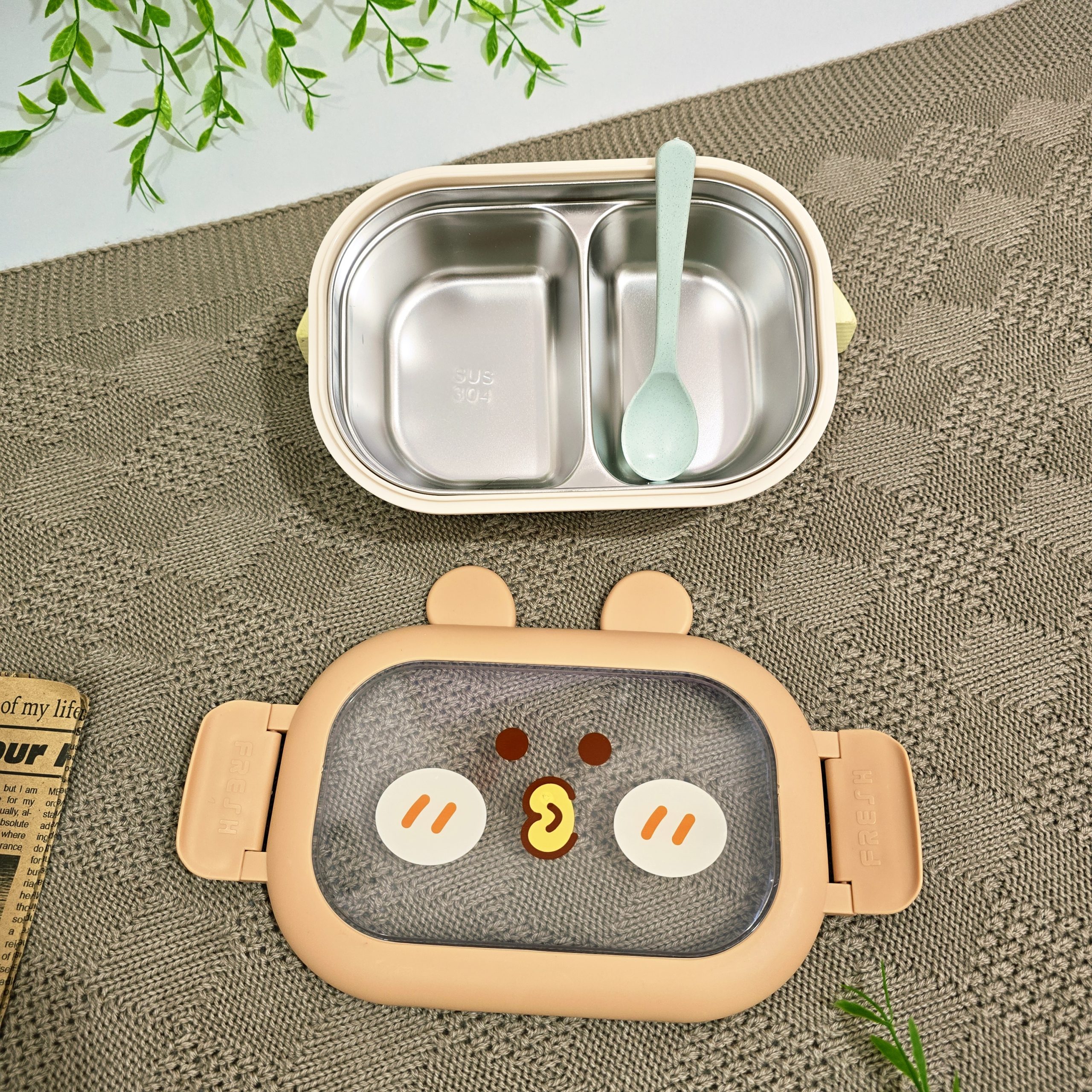 ظرف غذا استیل 304 کودک - Image 3