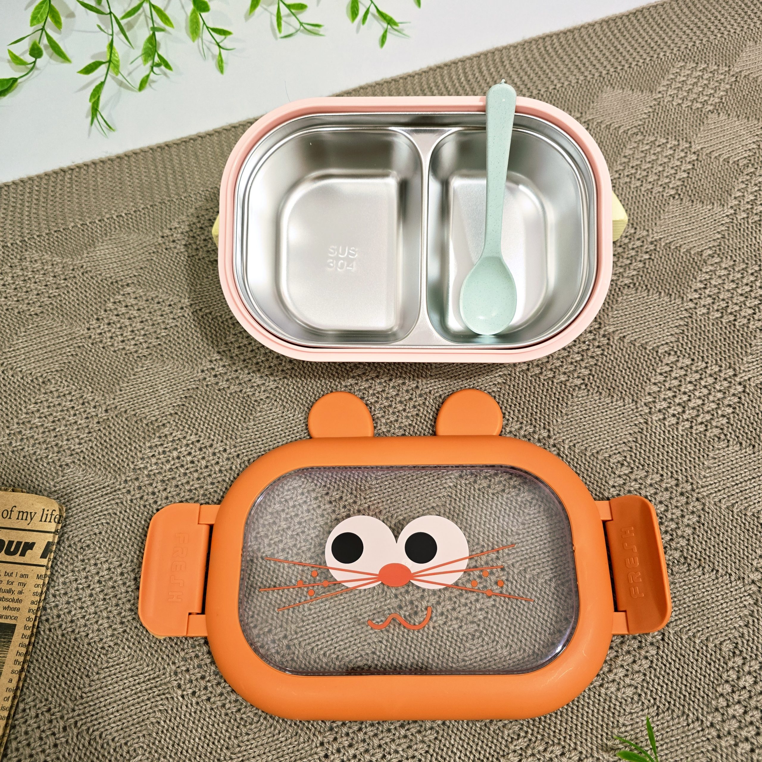 ظرف غذا استیل 304 کودک - Image 4