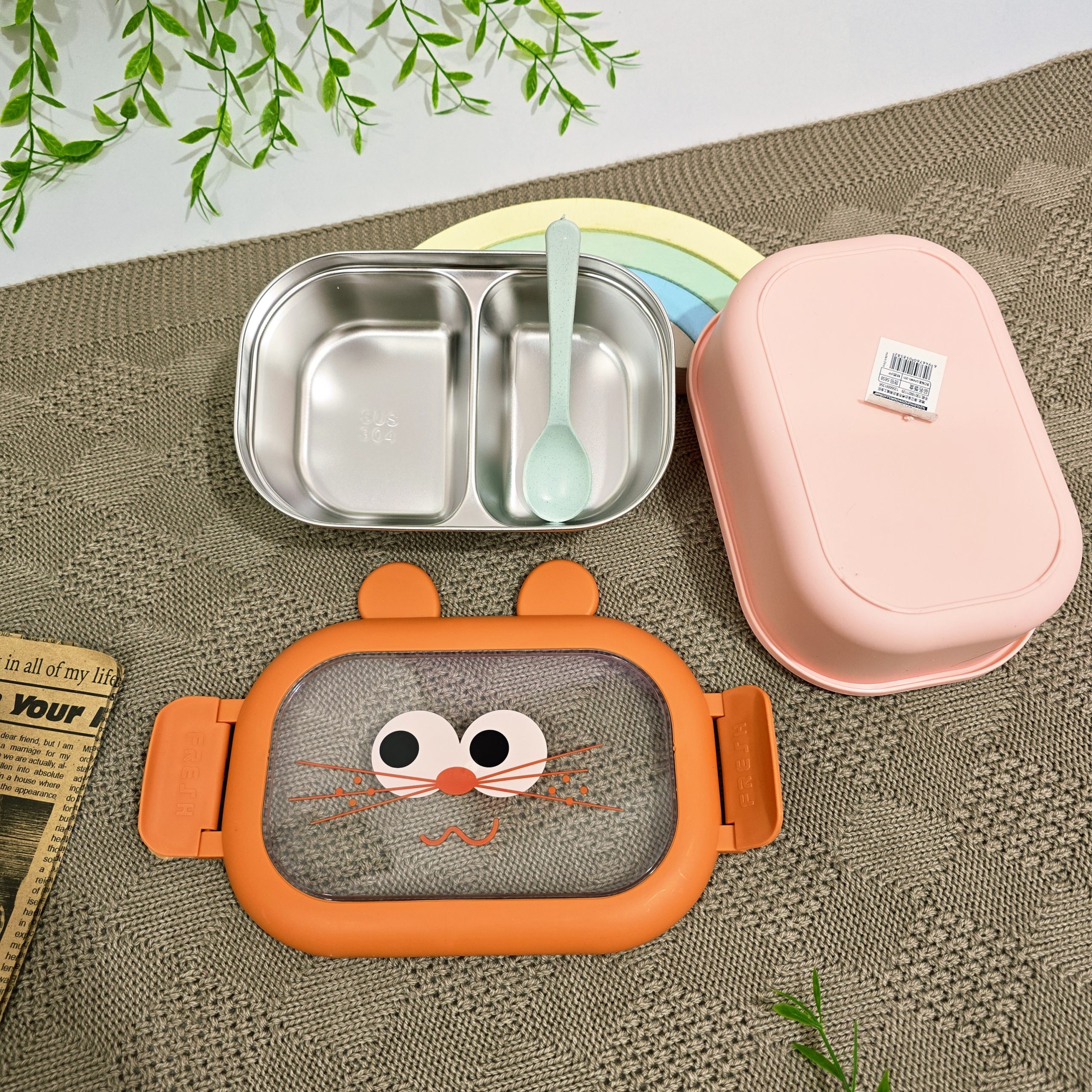 ظرف غذا استیل 304 کودک - Image 7