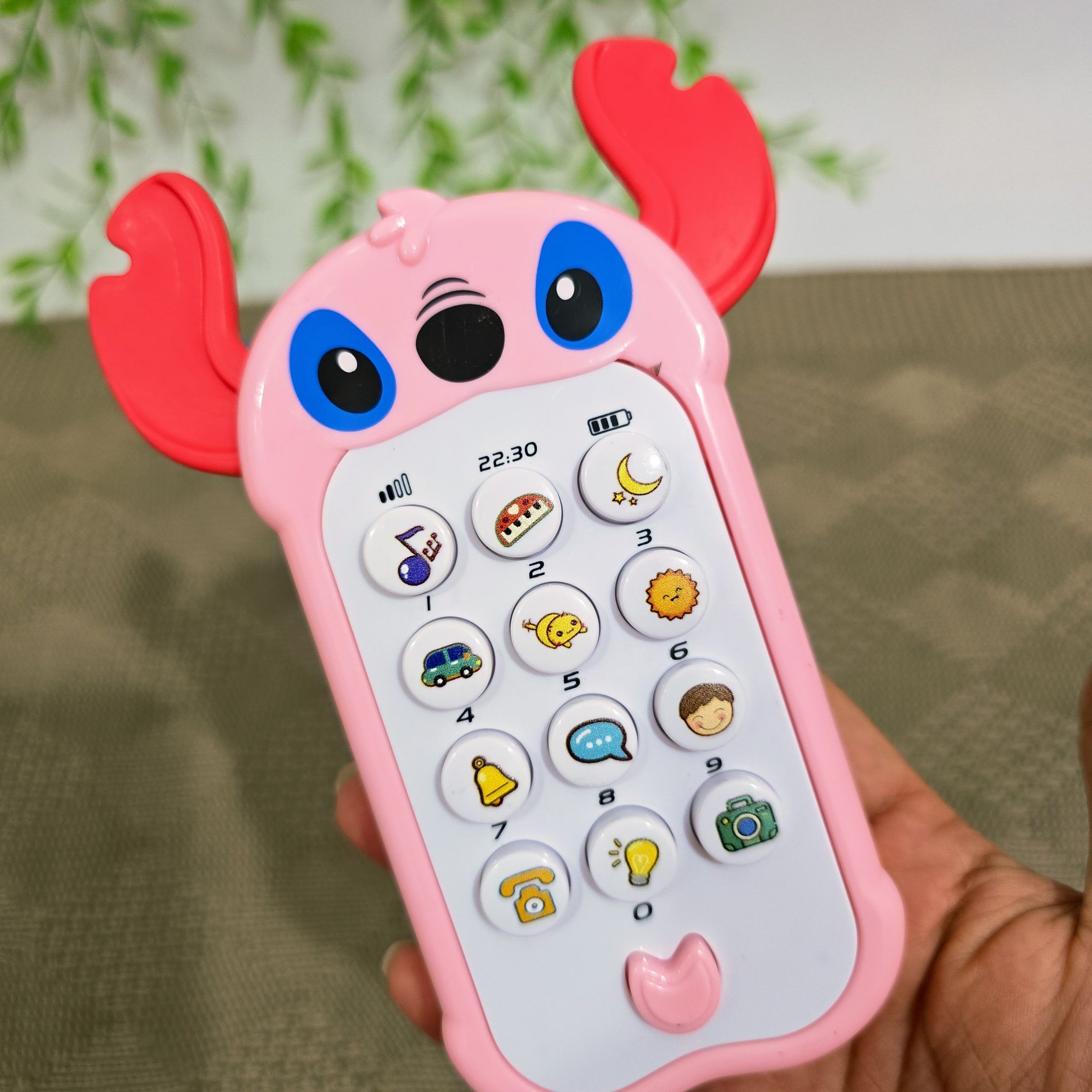 موبایل موزیکال اسباببازی کودک | تلفن موزیکال آموزشی سیسمونی رضایی - Image 7