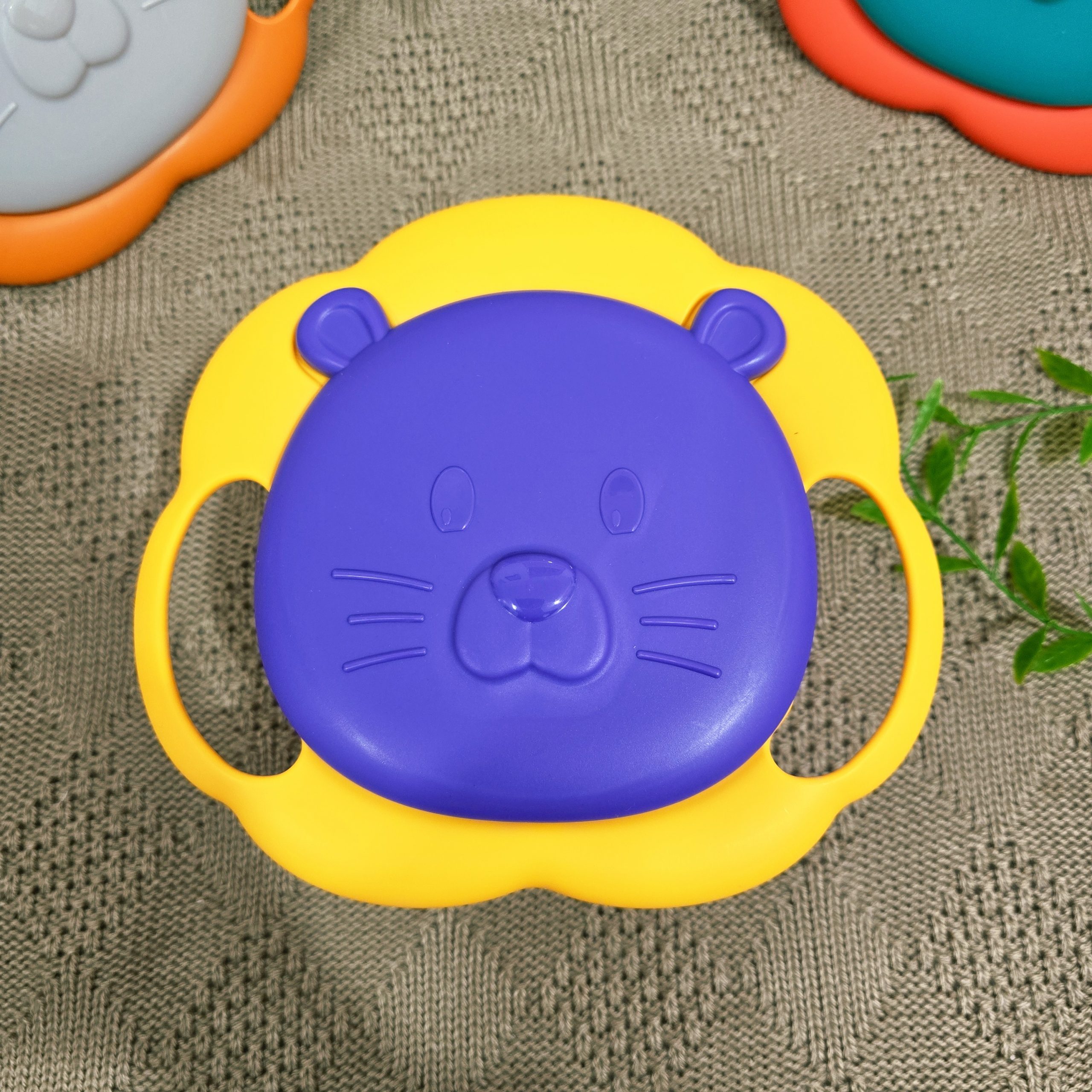 ظرف تعادلی کودک چرخشی | خرید ظرف 1عددی ضد ریزش غذا از سیسمونی رضایی - Image 3