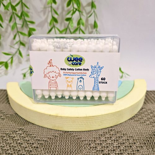 گوش پاک کن وی کر محافظدار (Wee Care) | 60 عددی 100% پنبه