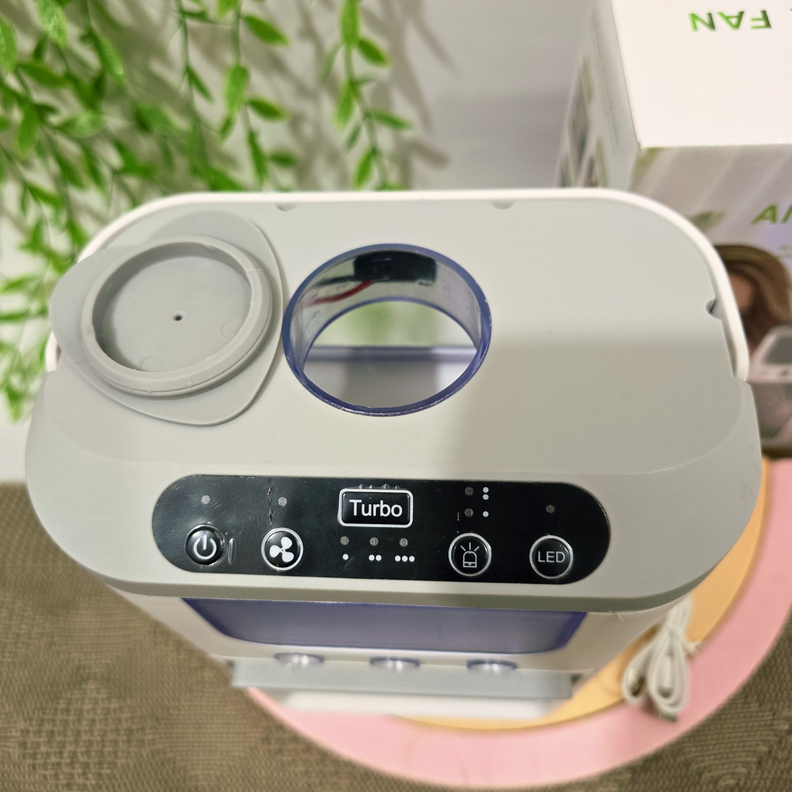 مینی کولر آبی رومیزی (Air Cooler Fan)|7 Color LED - Image 4