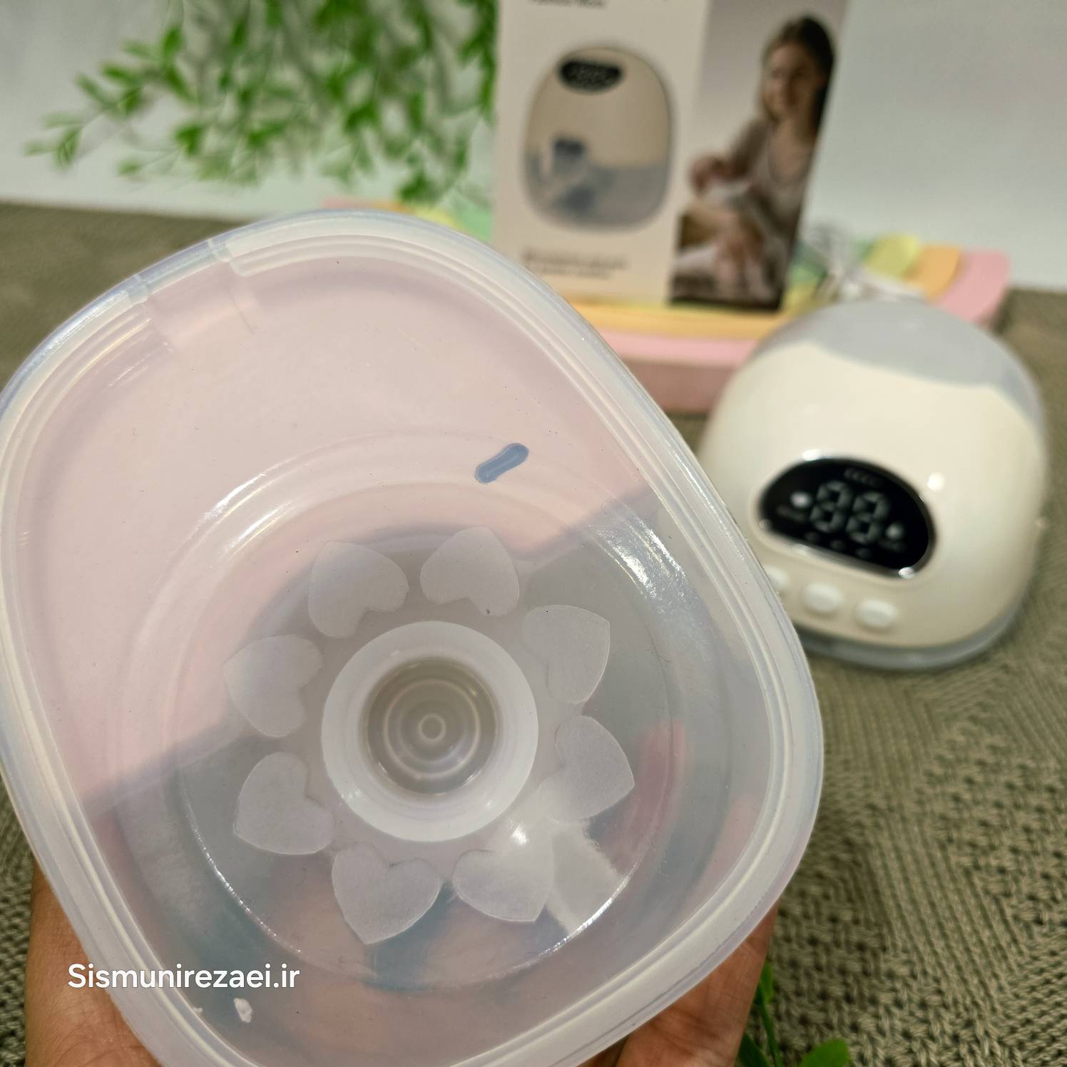 شیردوش برقی پرتابل و پوشیدنی مدل Wearable Smart Breast Pump |کد2502 - Image 4